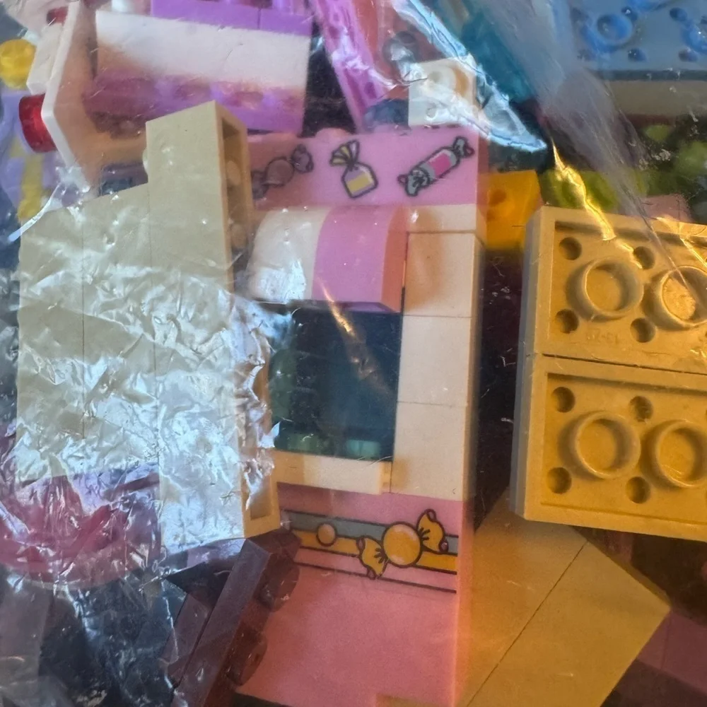 Hello Kitty Mixed Lot Of Legos 1.8 Pound